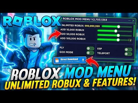 Roblox Mod Menu 2.703.1353 Unlimited Robux | Roblox Mod Apk Unlimited Robux | Roblox Mod Menu Apk