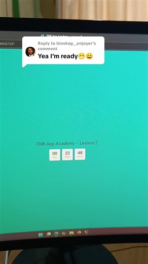 Replying to @bioskop__enjoyer 20 minutes to go! 🚀 #fnb #fnbappacademy #appoftheyear #itvarsity