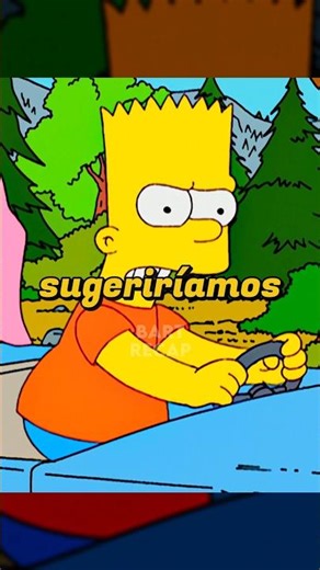 BART DRIVES A PEDAL CAR!? #simpsons