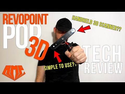 Revopoint POP 3D Scanner Review - Unboxing and First Tests
