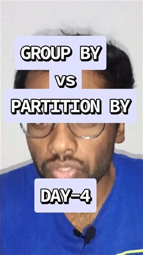GROUP BY vs PARTITION BY #mysql #sql #rdbms