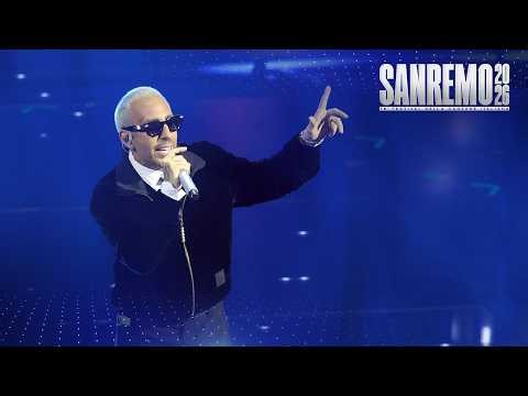 Sanremo 2026 - Luchè canta Labirinto