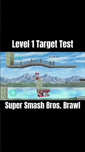 Smash Brawl Target Test (Wario) #nintendo #gaming