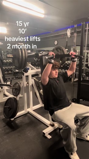 Heaviest Lifts at the Gym: 15-Year-Old's Journey