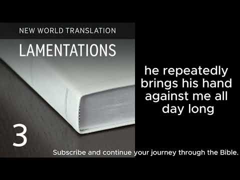 Lamentations Chapter 1 - 5. New World Translation of the Holy Scriptures (2013 Revision).