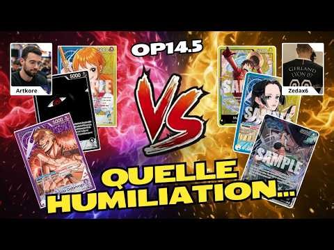 Competitive Match in BO3 Conquest against Zedax6 | OP14.5 Gameplay POV | One Piece TCG FR