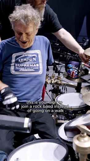 Def Leppard drum cover — play drums instead of step tracker