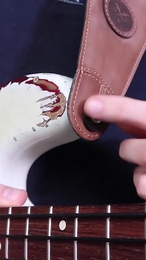 DIY Bass Strap Lock Tutorial