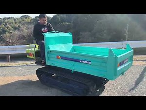 C10R クローラー油圧ダンプ　ヤンマー　店舗ヤフオク販売　Yanmar