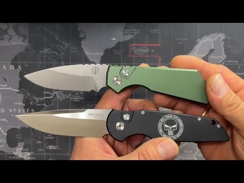 🔥 Ножи года! Pro-tech TR-3 Punisher vs Strider PT 💥 Реальное сравнение #myknifemania #обзор #ножиков