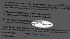 Zweite Chance in 30 Sekunden - Gmail lässt Nutzer Mails zurückholen