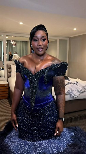A Regal Tswana bride @lamiez Holworthy Dj in a custom OM Bridal couture gown for her modern traditional wedding. #OMStyleAvenueCouture #OMStyleAvenue #viral #ACAs