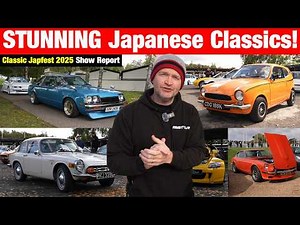 STUNNING Japanese Classic Cars At Classic Japfest 2025!