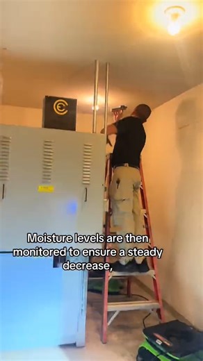 Watch Servpro Team Reilly walk step-by-step through this school's water mitigation job. Spoiler: It was an A solution. | SERVPRO
