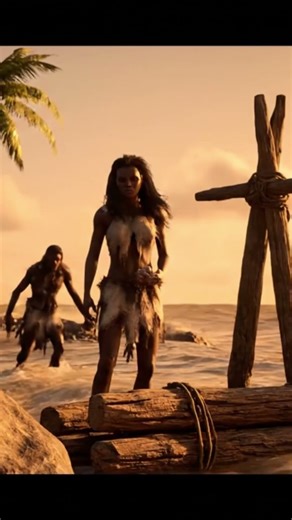 Humans vs Sharks 🦈 Survival at the Prehistoric Coast