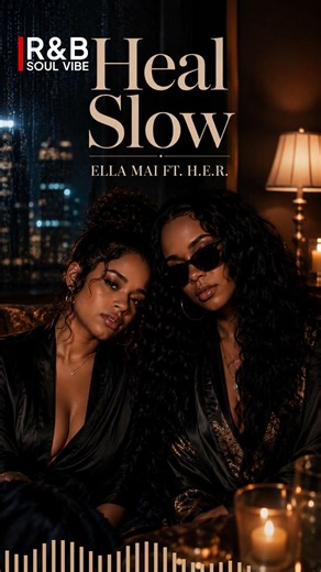 Heal Slow — Ella Mai Ft H E R | Healing R&B 2026 ( Lyric Vidéo ) #EllaMai #HER #NeoSoul