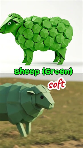 Q R S T Quokka Raccoon Sheep Tiger | Pink Orange Green Dark | Color Animal Song