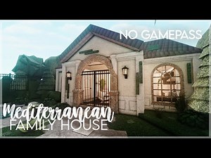 Minami Oroi Bloxburg Speedbuild and Tour - No Gamepass Mediterranean Family House - July 22 2021