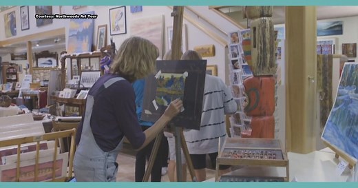 Explore 34 art studios on Northwoods Art Tour across Wisconsin counties