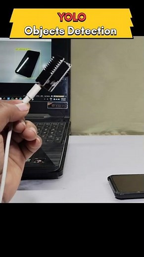 ESP32-CAM + YOLO = Live Object Detection 🤯 | #shorts #subscribe #like #arduino #diy