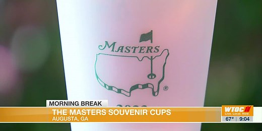 Commemorative cup a highly sought after, yet easily available Masters souvenir