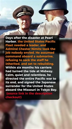 Given command of a broken Pacific Fleet #short #history #ww2