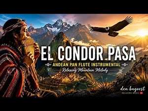 El Condor Pasa | Andean Pan Flute Instrumental | Relaxing Mountain Melody