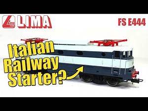 Italian Model Railway Starter Loco? | Lima E444 Electric Locomotive | Model Railway Review HO Scale