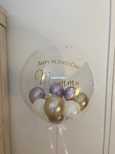 Mother's Day Personalised Balloon in a Box, Bubble Balloon Gift Helium Balloon Delivered Inflated, Mother's Day Balloon Gift Mothers Day - Etsy UK