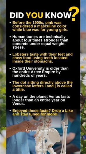 Did you know? #facts #didyouknow