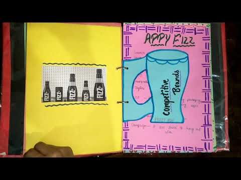 Business studies project //class 12 // soft drinks //Market management