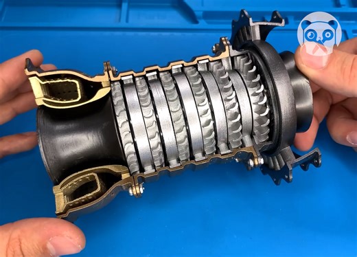 DIY turbofan engine 1/20 scale model Partner: inventor KR YT: https://www.youtube.com/@inventorkr1/featured | Crafty School