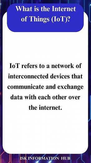 What is the Internet of Things ( IoT ) ?