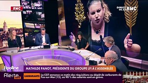 Portrait de Mathilde Panot, présidente du groupe LFI à l'Assemblée nationale
