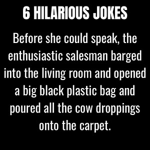 6 Hilarious jokes | Arts and Humor