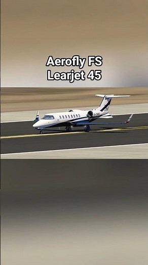 Learjet 45 | Takeoff | Aerofly FS #aeroflyfs #takeoff #privatejet