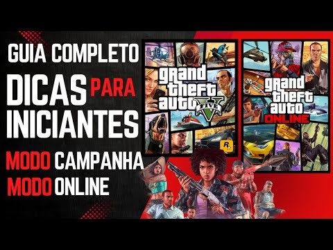 📖GTA V - Um Guia Completo - DICAS PARA INICIANTES, COMO COMEÇAR BEM NO INICIO