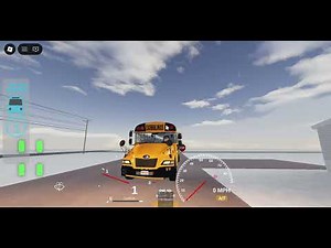 2025 Bluebird Vision Bus D17 drive Roblox