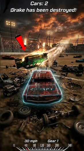 Demolition Derby 2: Ultimate Crash & Burn | High-Octane Action Scene #carcrash #cargames #gaming