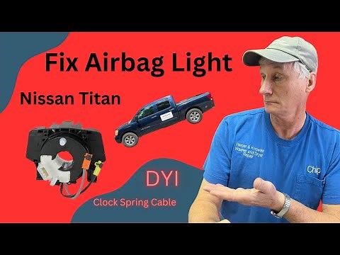 How To Change Clock Spring Cable on 2009 Nissan Titan: DIY Fix for Airbag Light & More