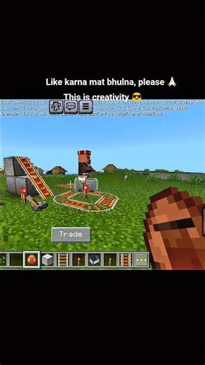 Villager's Roller Coaster Ride! 🎢 #minecraft #funnygaming