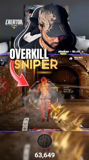 Best Sniper Overkill🥵