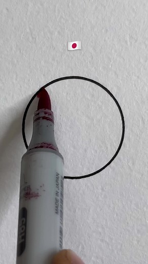 Precise Coloring Techniques with a Red Marker Pen