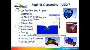 Webinar: ANSYS Workbench for LS-DYNA and STR Explicit Dynamics