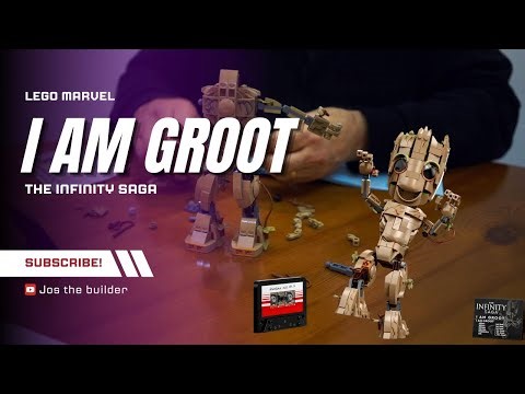 I Am Groot LEGO Build - Marvel Infinity Saga LEGO Set