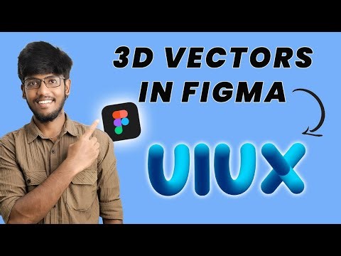3D vector Text In Figma | Figma Tutorial for Beginners in Tamil
