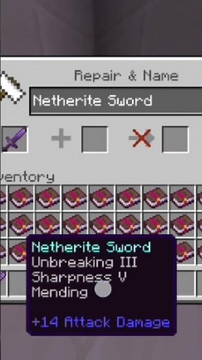 how to make a god sword in minecraft bedrock edition #minecraft #viral #short #faizgaming178