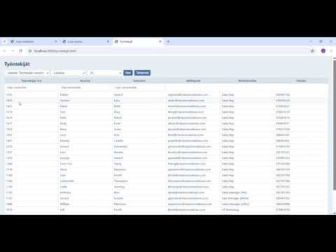 CRM app that I Created using AI (copilot)