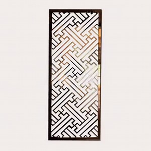 [Hot Item] Laser Cut Room Metal Divider 304 Stainless Steel Screens for Interior Partition