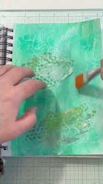 Mixed Media Collage Journal Page using Vicki Boutin products. #artjournal #mixedmedia #junkjournal